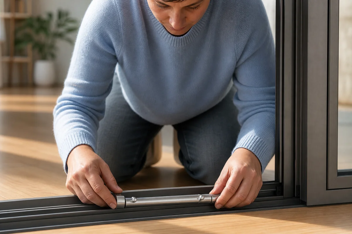 comment bloquer une porte