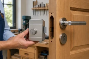 ajouter serrure porte