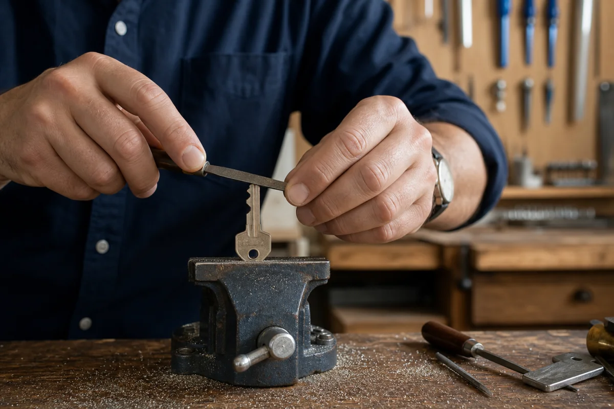 refaire une clef a partir d'un barillet