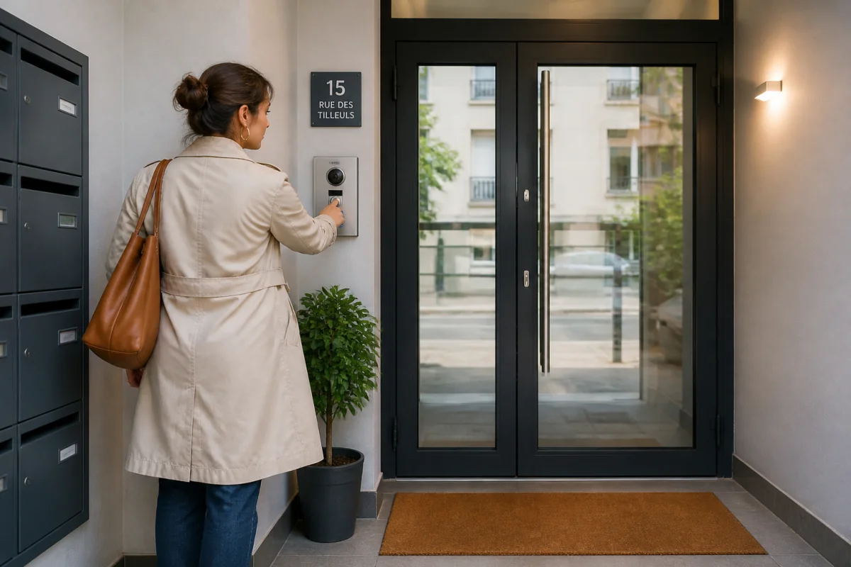 ouvrir une porte d'immeuble sans badge