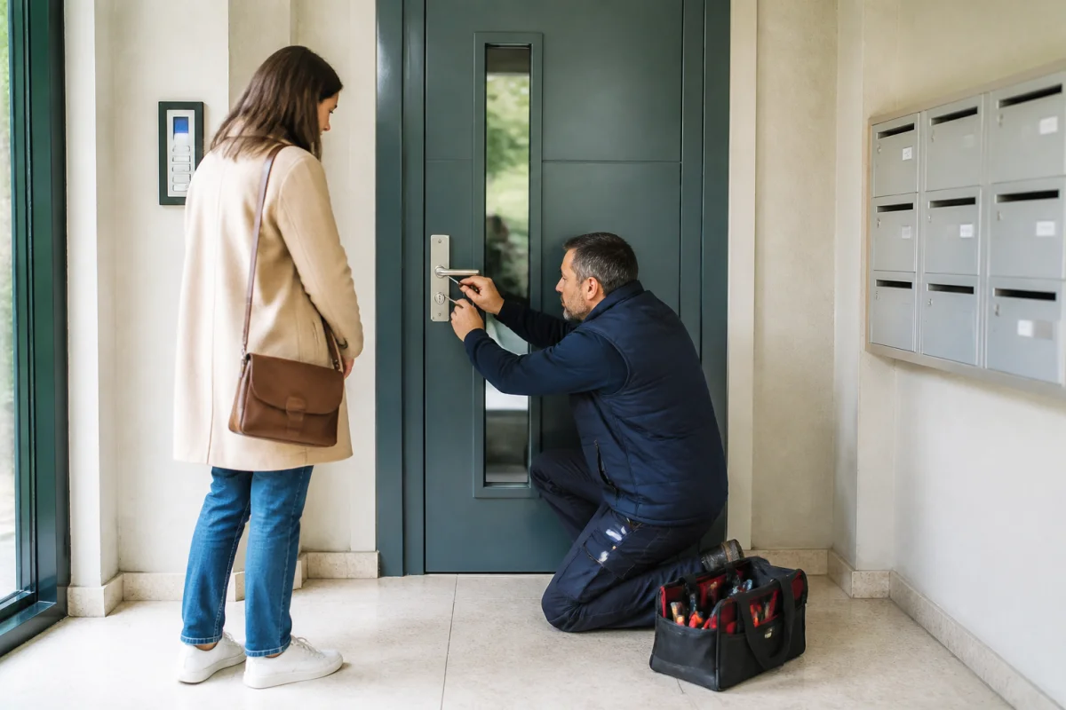 ouvrir une porte d'immeuble sans badge