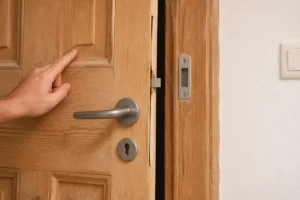 Porte qui ne ferme plus comment réagir et trouver la bonne solution