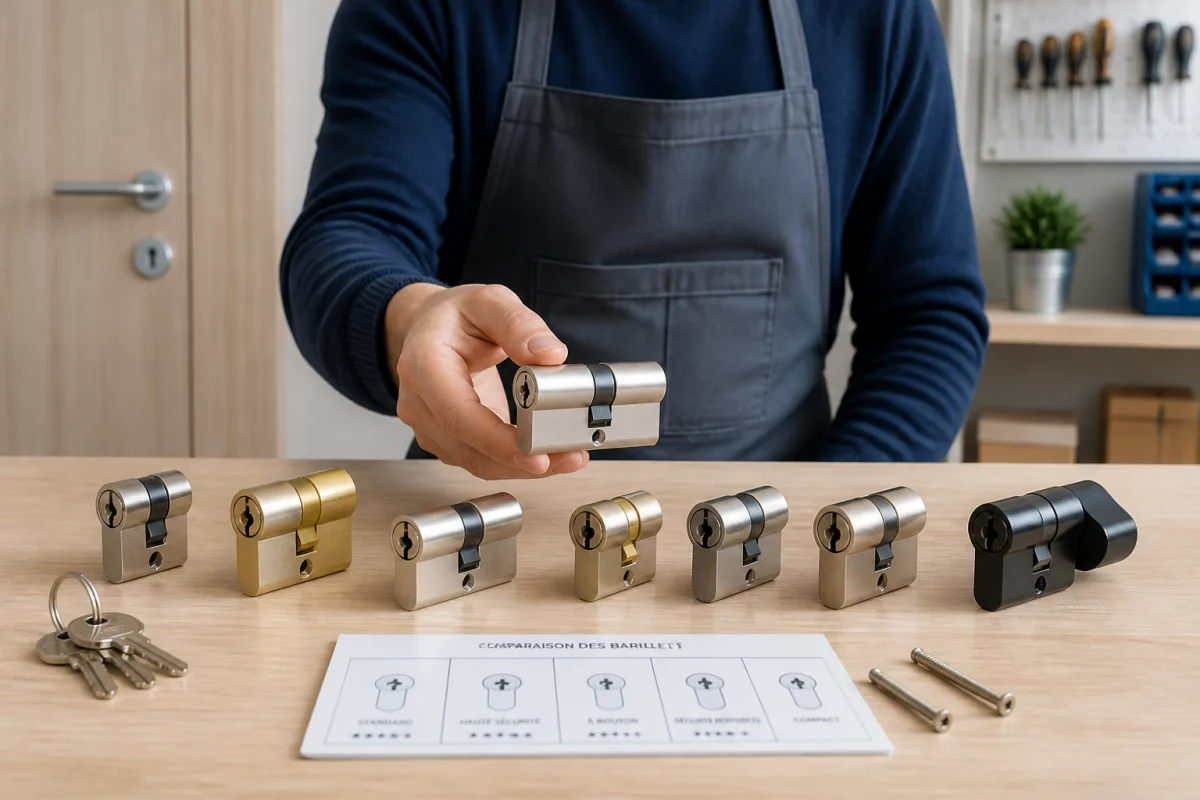 Comment choisir un barillet de porte
